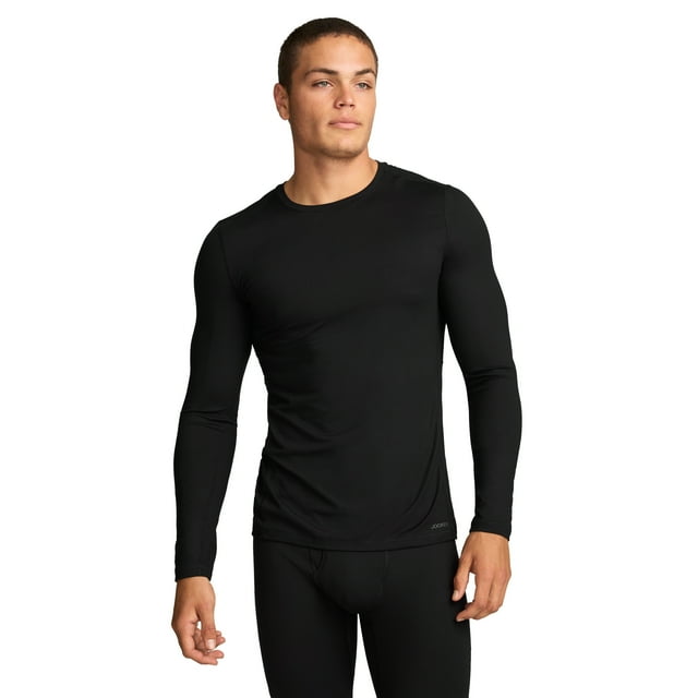 Jockey T-Shirt à Manches Longues à Col Ras du Cou Thermocore Tech pour Hommes