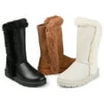 thumbnail image 6 of Journee Collection Womens Cleeo Round Toe Pull On Winter Boots, 6 of 6