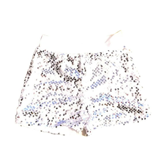 Cathalem Girls Shorts Girls Tennis Shorts High Waisted Golf Skorts Athletic Shorts (Silver,5-7 Years)