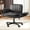 Black, variant on Criss  Chair with Wheels & Armrests, -Legged Swivel Office Chair, PU Leather  Chair with , Comfortable Chairs for  Office, Bedroom, Beige