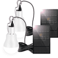 thumbnail image 2 of 1/2PCS Ampoule Solaire LED Peut Être Réutilisé Lampe de Tente Étanche IP44 Peut Être Chargé, 2 of 8
