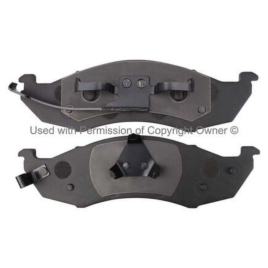 Mpa Electrical 1001-0576C Quality Built Disc Brake Pad, Premium, Ceramic,