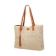 thumbnail image 2 of Bolso de hombro jinwen para mujer bolso informal de lino gran capacidad marrón, 2 of 8