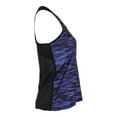 thumbnail image 3 of SOLFIRE Womens Stretch Your Limits Racerback Tank Top, Purple, Small, 3 of 4