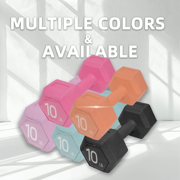 Divmystery Dumbbell Hand Weights,10 lb, Pair