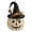 Pumpkin Style A, variant on Halloween Pumpkin Decor Set, 7"Fall Decor,Halloween Decorations, Small Witch Hat Pumpkin Figurines with Bow, Lace and Star, Vintage Farmhouse Halloween Tabletop Decor for Home Party Indoor Display-A