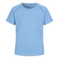 thumbnail image 2 of FASHOFT Rash Guard Swim Shirts for Boys Moisture Wicking Short Sleeve Swimwear Kids Rashguard Casual Top Tees BU1, 2 of 4