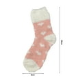 thumbnail image 6 of D-GROEE 1 Pair Womens Super Soft Fuzzy Cozy Home Sleeping Socks Coral Fleece Winter Warm Slipper Socks, 6 of 8