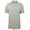 Heather Grey, variant on Men's Grid Patterned Mesh Polo Shirt-L-XXL