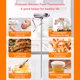 thumbnail image 5 of Bewildely Medidor de temperatura de acero inoxidable Sonda larga Medidor de cocina de carne Horno Parrilla Medición Bebida Gadgets profesionales 20cm Type3 NO3 Bewildely HA009704-01B, 5 of 6