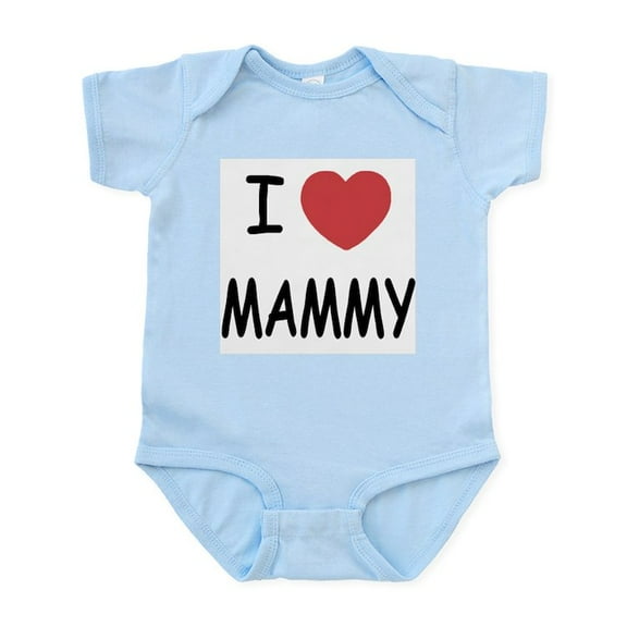 CafePress - I Heart Mammy Infant Bodysuit - Baby Light Bodysuit, Size Newborn - 24 Months