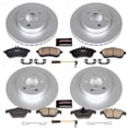 thumbnail image 2 of PowerStop Front and Rear Geomet Coated Brake Rotor and Pad Kit Fits: MERCEDES-BENZ Select Models CRK5791, 2 of 5