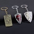 thumbnail image 5 of Juego Dark Souls Llavero Caballero Sol Escudo Ornstein Artorias Espada Smough Martillo Llavero Colgante Joyería Cosplay, 5 of 5