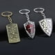 thumbnail image 5 of Juego Dark Souls Llavero Caballero Sol Escudo Ornstein Artorias Espada Smough Martillo Llavero Colgante Joyería Cosplay, 5 of 5