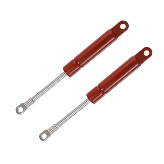 Unique Bargains 2 Pcs 6 Inch 65Ib/289N Red Lift Supports Struts Shocks Gas Spring Universal for RV Car Truck Boat