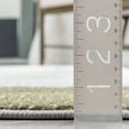 thumbnail image 5 of Well Woven Welma Green Grey Modern Geometric Boxes Stripes Indoor Area Rug 3x5 (3'11" x 5'3"), 5 of 8