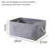 thumbnail image 2 of Caja de almacenamiento de cesta plegable, caja de clasificación de ropa de lona, caja de almacenamiento de juguetes, 2 of 5