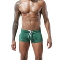 thumbnail image 2 of Men's Swimwear Lace Up Leg Ength Swimming Trunks Swimming Hot Spring Shorts Swimming Trunks, 2 of 6