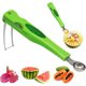 thumbnail image 1 of Cuchillo para sandía 3 en 1, cuchara para melón, cuchara para melón de acero inoxidable, cuchara cortadora de melón, cortador de sandía, juego de herramientas para frutas, tenedor para frutas, 22,5 c, 1 of 5