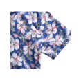 thumbnail image 5 of Lars Amadeus Men's Shirts Short Sleeve Floral Print Point Collar Hawaiian Shirt, 5 of 6