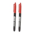 thumbnail image 3 of KLKCMS 2 Permanent Markers Office Painting Waterproof Rocks Oil based Paint Markers Red, 3 of 9
