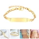 thumbnail image 2 of ColoMX Pulsera ajustable de acero inoxidable Pulsera con etiqueta en blanco Pulsera DIY Pulsera para niños, 2 of 7