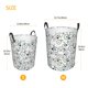 thumbnail image 3 of Fotbe Bicycle Cesto de Ropa con Asas, Cesto Impermeable de Gran Capacidad, Bolsa de Lavado para Dormitorio, Cesto de Ropa con Ruedas y Asas-Small, 3 of 6