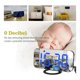 thumbnail image 4 of Reloj Alarma LED digital azul, alarma de cabecera., 4 of 5