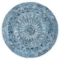 thumbnail image 4 of SAFAVIEH Marquee Georgiana Floral Area Rug, Blue/Grey, 3' x 5', 4 of 7
