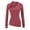 Red, variant on Busydd Womens Undershirts Trendy Comfortable Cotton Women's Tops Casual Solid Color Pleated Long Sleeve Shirts for Women S