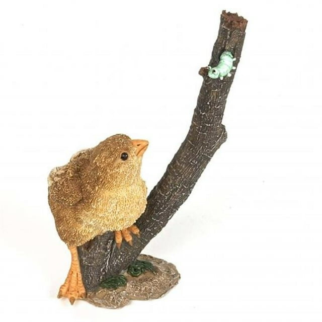 Bébé Poussin sur la Figurine de Branche
