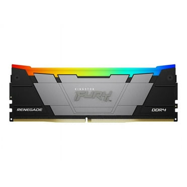 Kingston FURY Renegade RGB - DDR4 - kit - 16 GB: 2 x 8 GB - DIMM 288-pin - 1800 MHz / PC4-28800 - CL16 - 1.35 V - unbuffered - non-ECC - black
