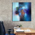 thumbnail image 6 of Epic Graffiti 'September blue' by Eelco Maan, Giclee Canvas Wall Art, 37"x37", 6 of 8