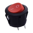 thumbnail image 3 of 10PCS 12v Round Rocker Switch ON/OFF 2 Pin SPST Camper Van Caravan Motorhome, 3 of 11