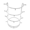 thumbnail image 2 of Organizador de soporte de exhibición de tiara para mujeres soporte de joyería de estante de almacenamiento estable para accesorios para el cabello de 4 nivel, 2 of 8