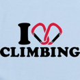 thumbnail image 2 of CafePress - I Love Climbing Carabiner Infant Bodysuit - Baby Light Bodysuit, Size Newborn - 24 Months, 2 of 4