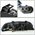 thumbnail image 5 of DNA Motoring 3D DRL Projector Headlight for 96-03 BMW E39 525i 530i M5 Lamps with LED Signal, Black, 5 of 5