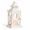 White / 14.8'' / 1 Pc, variant on Lantern Decorative Indoor & Outdoor Large Square Hanging Spring Home Decor Vintmetal Candle Lanterns For Patio Wedding Party Beig