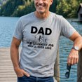 thumbnail image 4 of Jollimate Dad The Toughest Job Shirt, Men's Dad Shirt, Father Gift Tee, Gift for New Dad, 4 of 6
