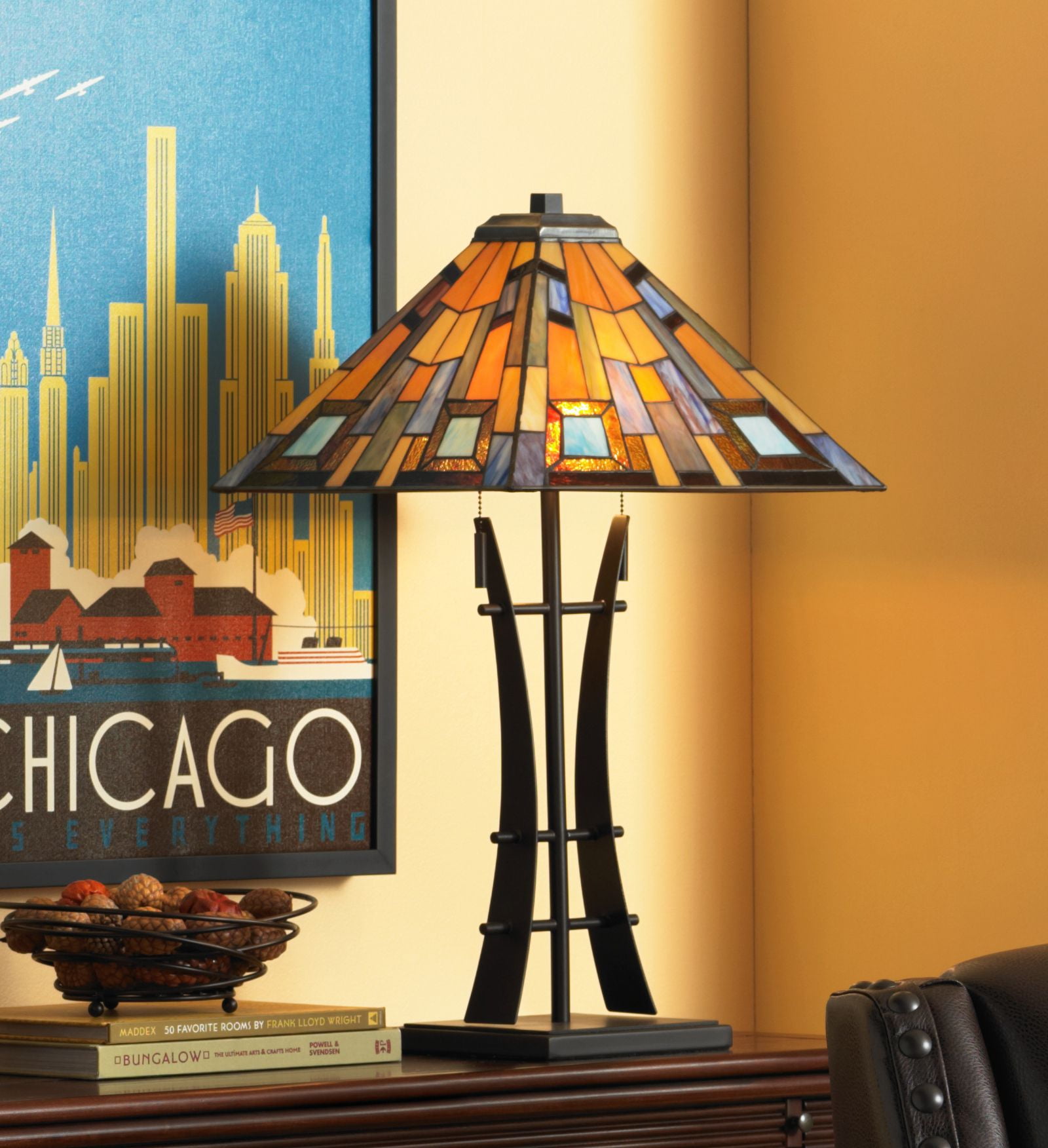 Robert Louis Mission Table Lamp, Table Lamps Chicago Styles