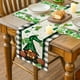 thumbnail image 5 of Decoraciones para el Día de San Patricio, Accesorios para el Día de San Patricio, Regalos para el Día de San Patricio, Bandera de mesa de tablones a cuadros, Decoración para el Día de San Patricio, Ma, 5 of 6