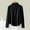 Black, variant on YHAJDS Women Fall Winter Sleepwear,Thermal Homewear For Women,Solid Color High Neck Fleece Lined Base Layer Top For Winter