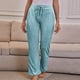thumbnail image 1 of Puntoco Mujer Casual Bolsillo Algodón Lino Elástico Cintura Ancha Pantalones de pierna de gran tamaño Puntoco Puntoco-3626, 1 of 3