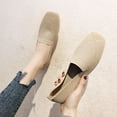 thumbnail image 2 of Spring New Mesh Ballet Flats Women Square Toe Daily Loafers Breathable Flats Driving Shoes Sneakers Boat Shoes woman flats, 2 of 6