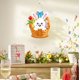 thumbnail image 1 of CaiYueKe Easter Bunny Wall Decor Hanging Wooden Sign Spring Holiday Home Decoration Party Pendant Ornament for Indoor Outdoor Seasonal Festive Decorations Housewarming Gift, 1 of 7