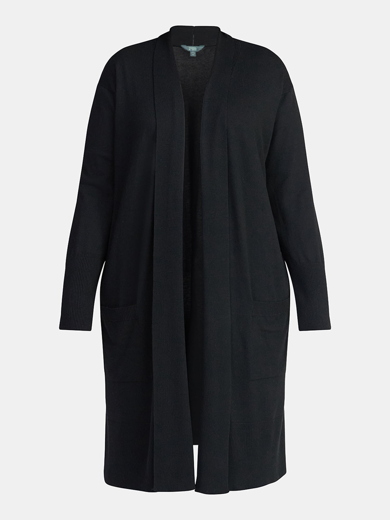 Terra & Sky Women's Plus Duster Cardigan, Sizes 0X-5X