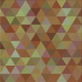 thumbnail image 1 of Ahgly Company Machine Washable Indoor Square Transitional Mahogany Brown Area Rugs, 4' Square, 1 of 7