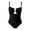 Black, variant on QHFBli Womens One Piece Swimsuit for Women Tummy Control Ruched Bathing Suit Cutout U Wire Swim Suits