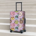 thumbnail image 6 of Zufioo Cute Donuts Print Luggage Case Protective Cover, Zippered Anti-scratch Luggage Case Cover, Suitable for Travel, Business, Unisex-Small, 6 of 7