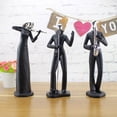 thumbnail image 2 of Shisuyan 1 Pce Ornement en Résine Simplicité Figurine de Personnage Musical Moderne Décoration de Bureau à Domicile (Saxophone), 2 of 8